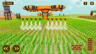 Ranch Farming Sim Tractor Game Screenshot