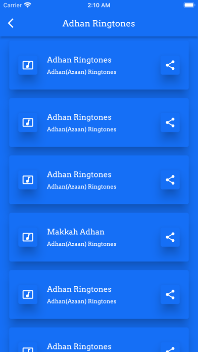 Islamic Ringtones Screenshot