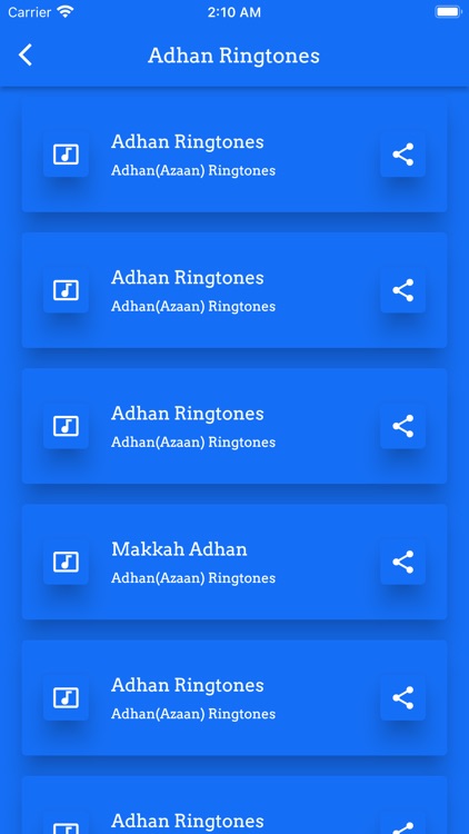 Islamic Ringtones screenshot-3