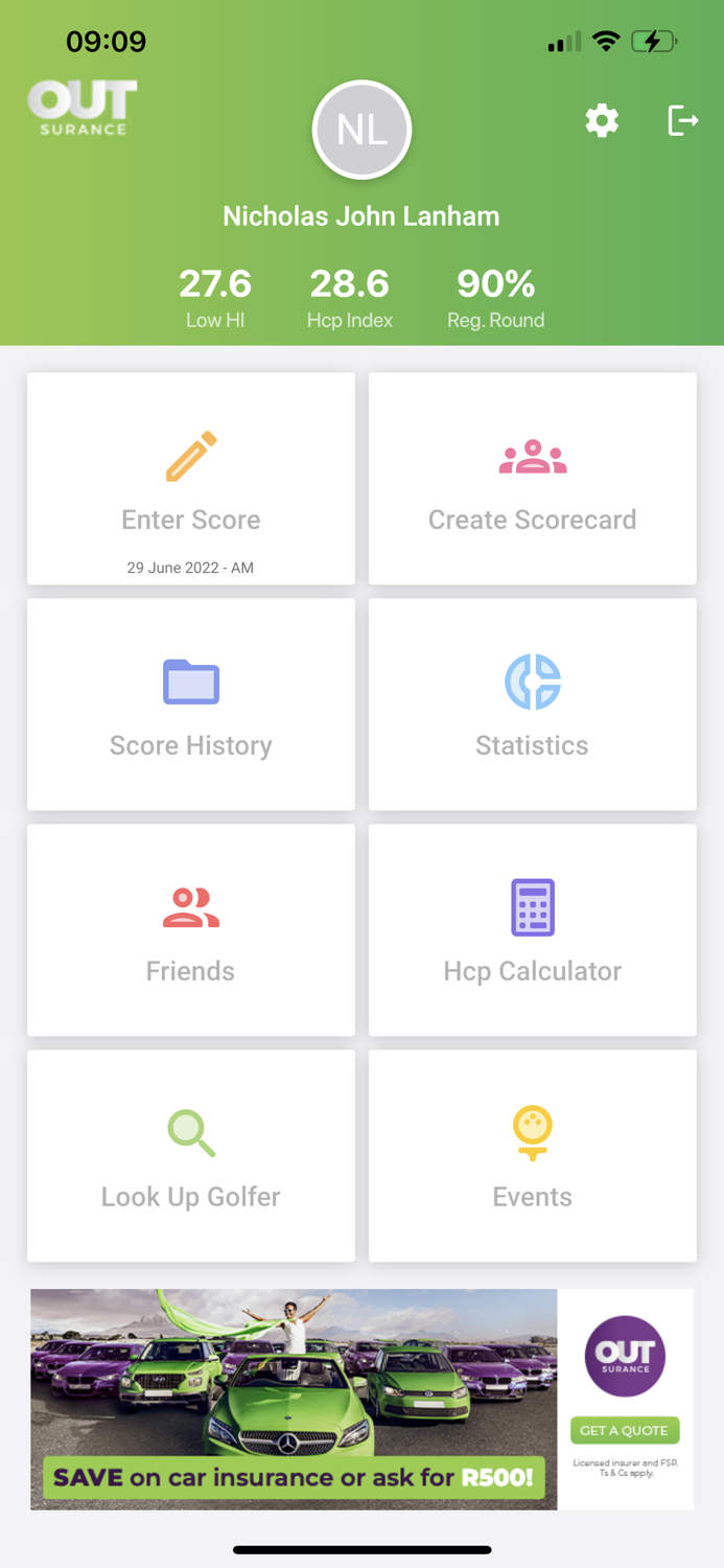 HNA Handicaps and Tournament App