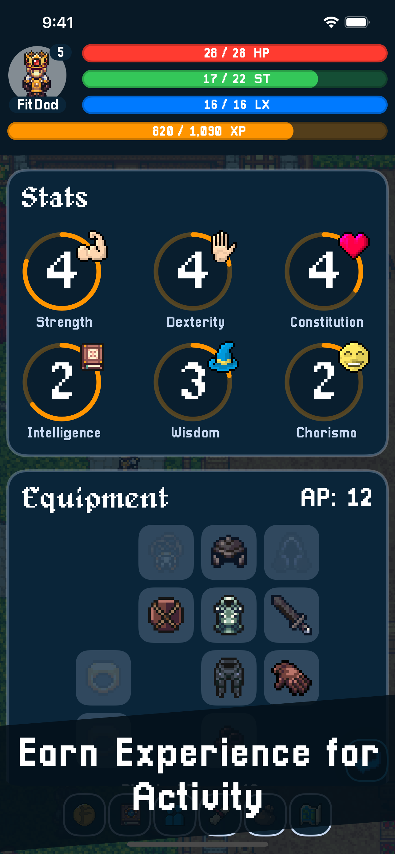 Fitscape - Online Fitness RPG