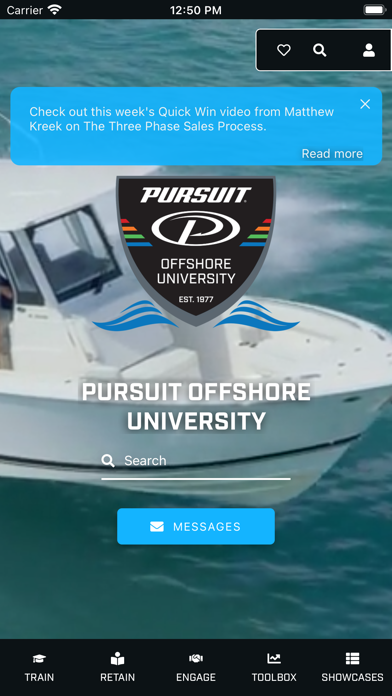 Pursuit Offshore University Screenshot