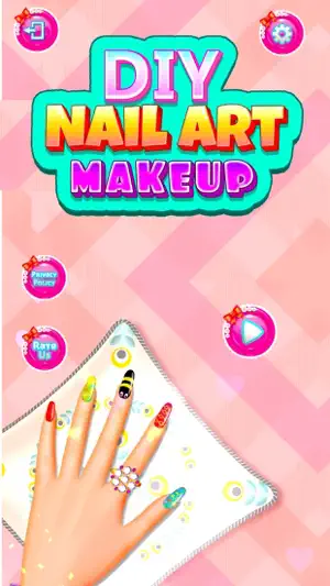 DIY Nail Art Makeup Games screenshot 4