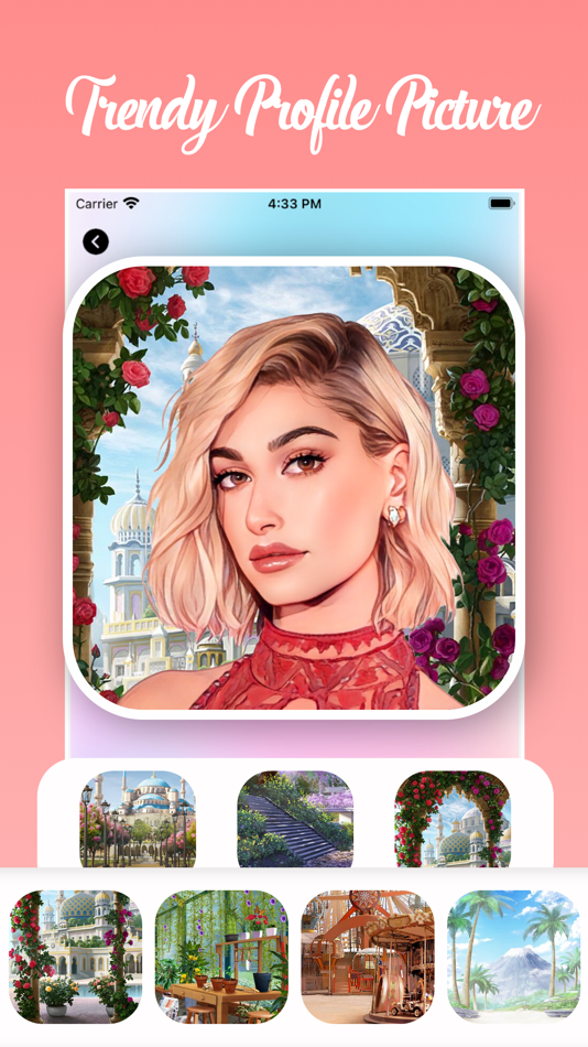 #1. New Profile Pic Editor Picture (iOS) Bởi: Hung Bui Quang