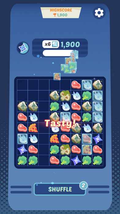 Freeze Match: Food Puzzle Screenshot