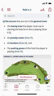 the official rules of golf iphone screenshot 3