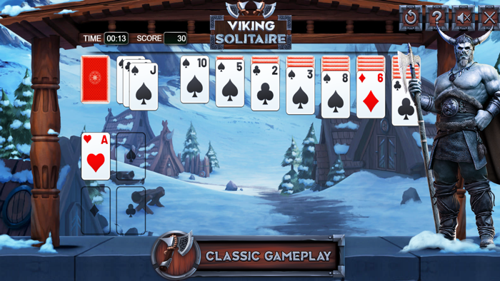 Klondike Solitaire Vikings