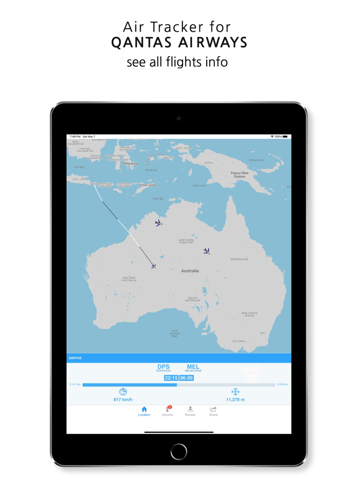 QFA Tracker For Qantas