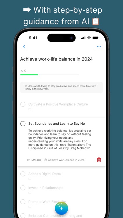 Motiv8: Ideas, Goals, Tasks