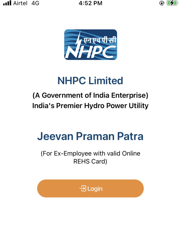NHPC Jeevan Praman Patra