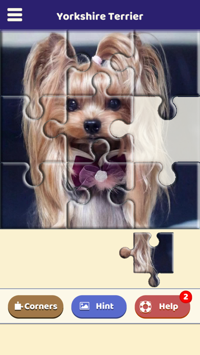 Yorkshire Terrier Puzzle Screenshot