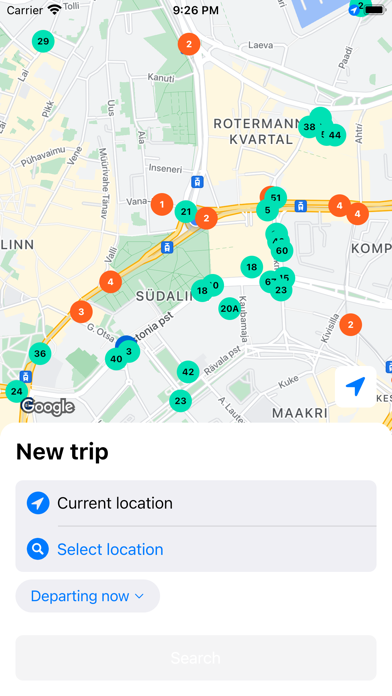 Vedu - Tallinn Transport Screenshot