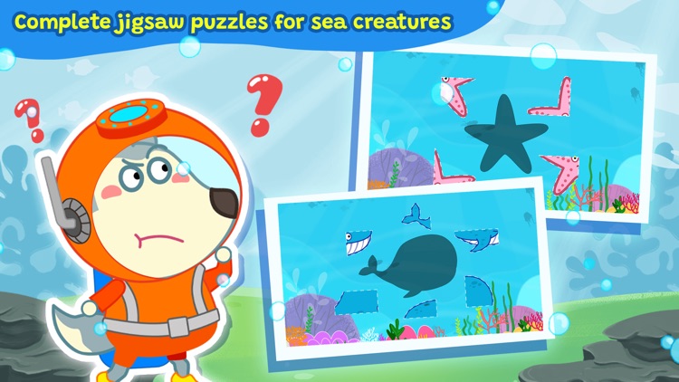 Wolfoo Underwater Ocean World screenshot-3