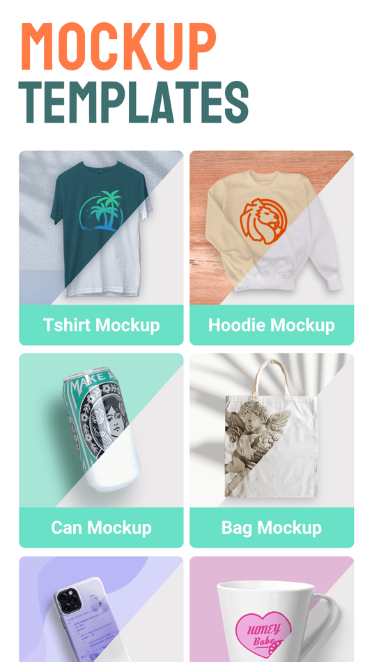#1. Mockup Generator - Mockitup (iOS) Podle: 亚玲 查
