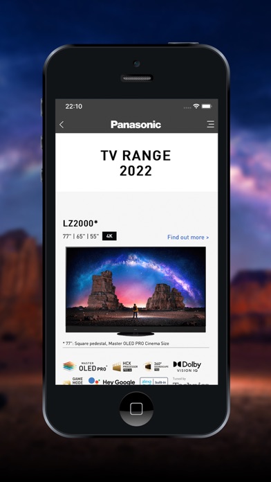 App screenshot