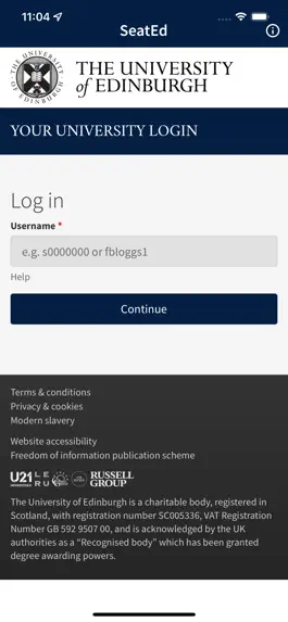 Game screenshot SeatEd @ UoE mod apk