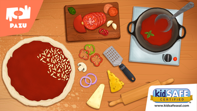 Screenshot #1 pour Jeux de cuisine de pizza