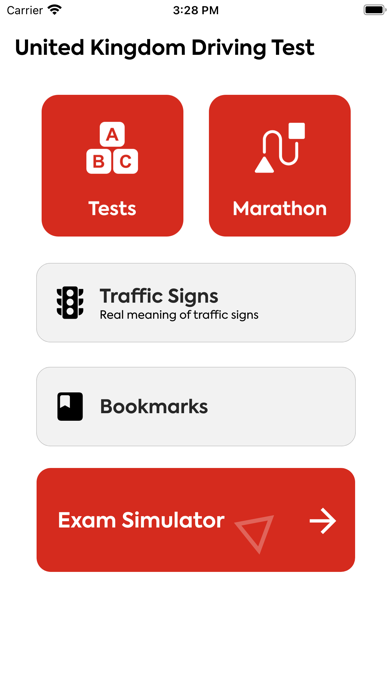 United Kingdom Driving Test Screenshot