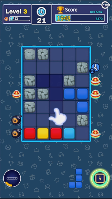 Notris - Speedy Block Puzzle Screenshot