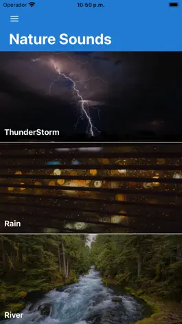 Game screenshot Thunderstorm Sounds - Relaxing mod apk