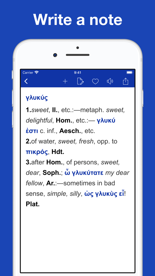 #4. Intermediate Greek Lexicon (iOS) 由: Trang Hoai
