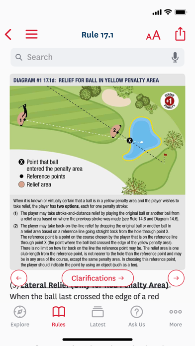 Screenshot #9 for The Official Rules of Golf