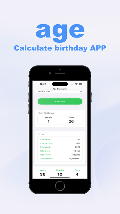 Screenshot #1 pour Age Calculation - Birthday
