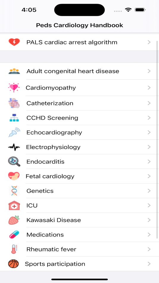 #1. Peds Cardiology Handbook (iOS) 由: Ellis Rochelson