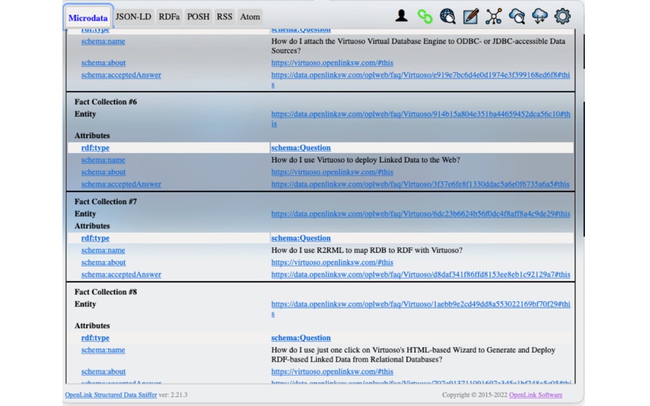 #3. OSDS - Structured Data Sniffer (macOS) بواسطة: OpenLink Software Inc.