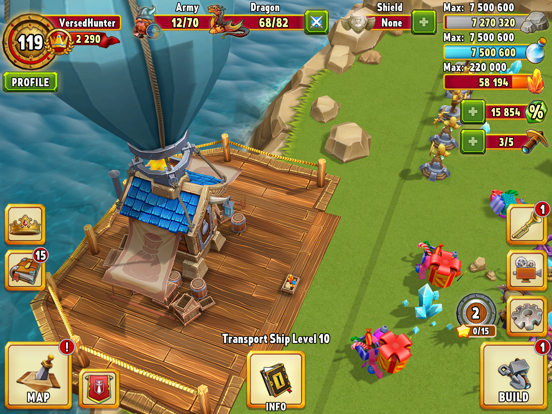 Dragon Lords 3D iPad app afbeelding 4