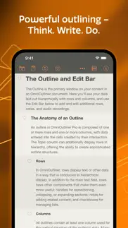 omnioutliner 3 enterprise iphone screenshot 1