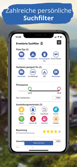 Stellplatz-Radar von PROMOBIL im App Store