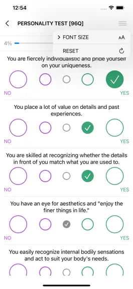 Game screenshot 16 Personalities Test apk