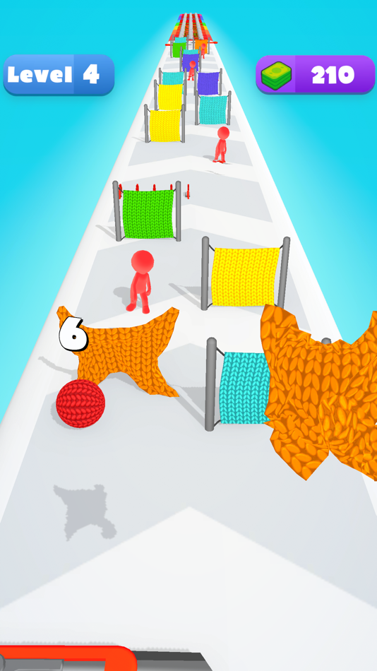 #4. Fabric Stack! (iOS) 来自: Piziz Games