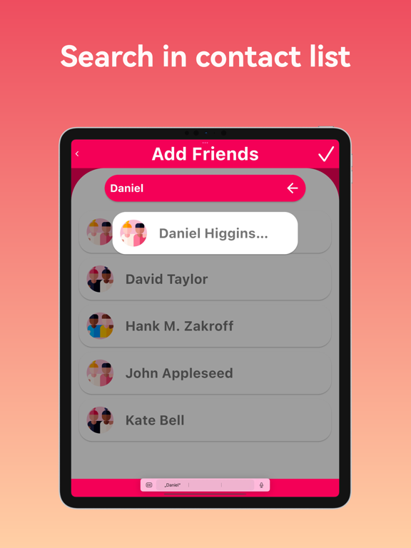 App screenshot