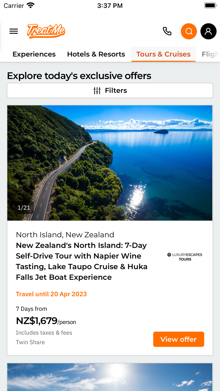 Treat Me - Daily deals