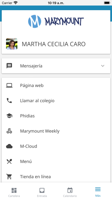 Colegio Marymount Screenshot