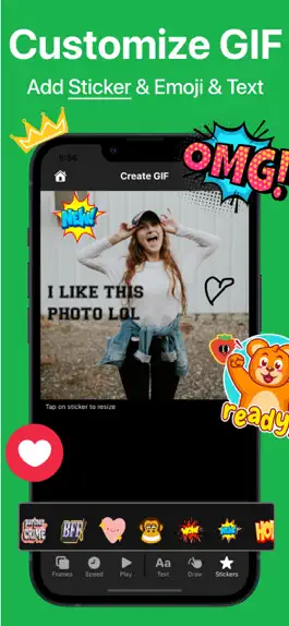 Game screenshot Gif Creator & Video to GIFs apk