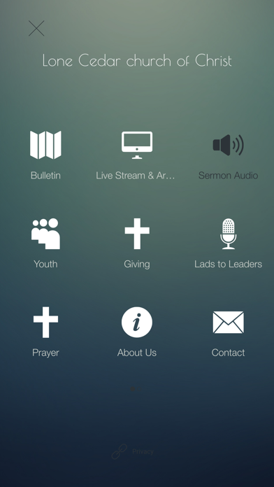 Lone Cedar Church of Christ Screenshot