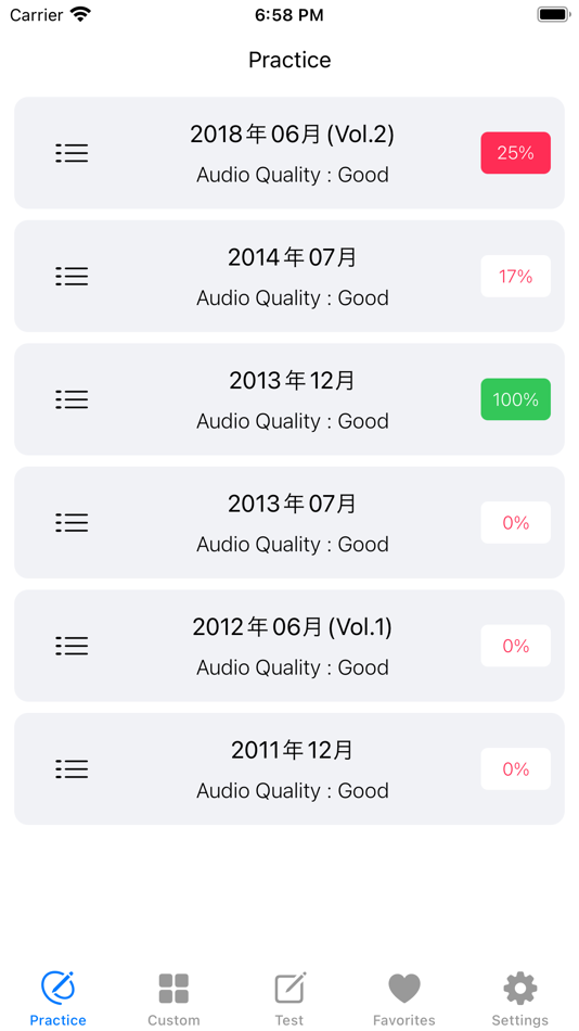 JLPT N4 Listening Practice PRO - 1.5 - (macOS)