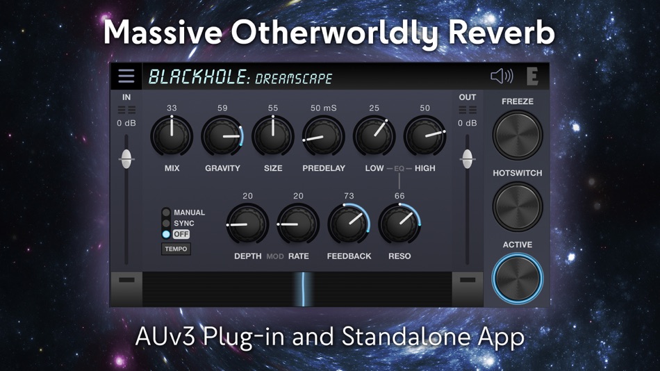 #1. Blackhole Reverb (iOS) 来自: Eventide