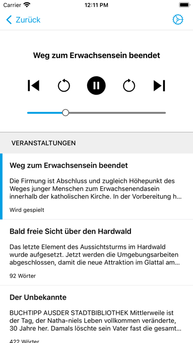 Stadt-Anzeiger Screenshot