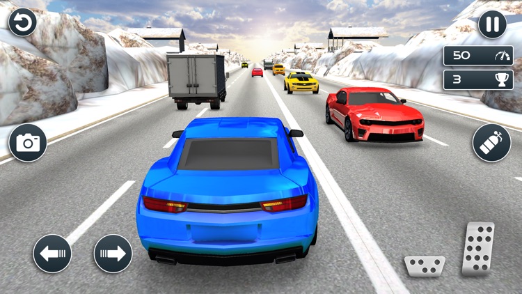 Extreme Car Highway Racer Game