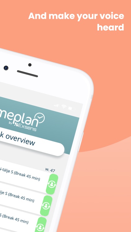 Timeplan – Schema & tid