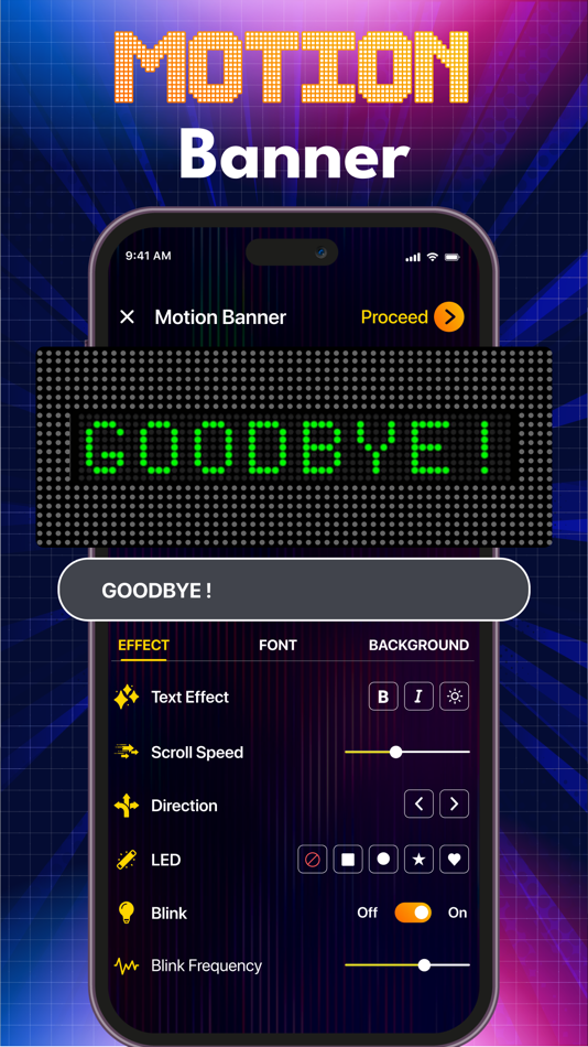 #4. LED Banner ; LED Scroller (iOS) Podle: Zain ul Abdin