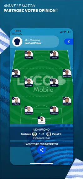 Game screenshot IQ Paris FC hack