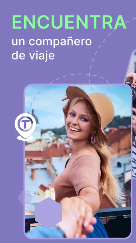 Tourbar citas. Chat & travel screenshot 1 of 7