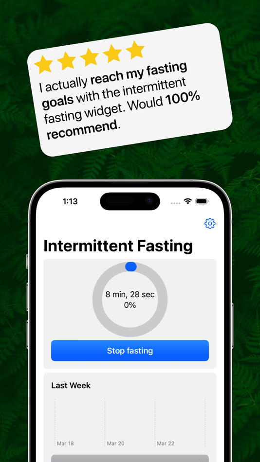 Intermittent Fasting Widget - 1.1.0 - (iOS)