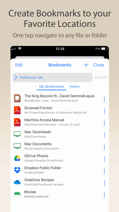 FileBrowser: Documents Manager Screenshot