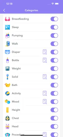 Baby Tracker: breast feeding +: Screenshot 2 von 10